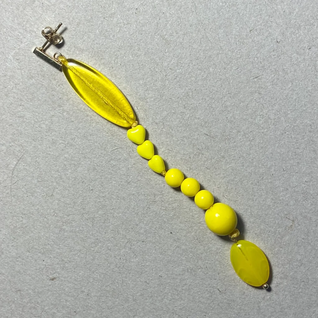 Pendiente unitario LEME amarelo